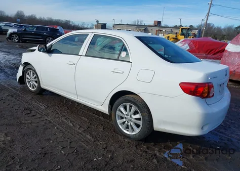 2010 Toyota Corolla Le z USA, uszkodzony, nr VIN 2T1BU4EE3AC316198
